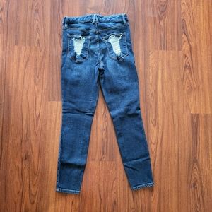 Good american Good waist distressed pocket jeans 8/29
